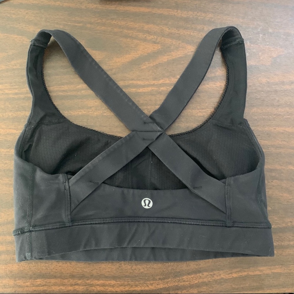Lululemon Black Sports Bra